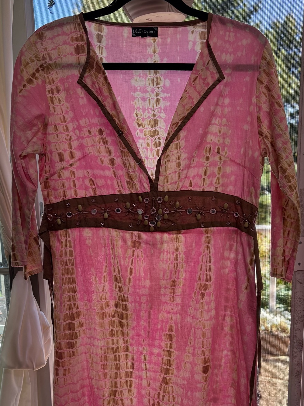 I & D COLORS VINTAGE DRESS / BEACH COVER UP